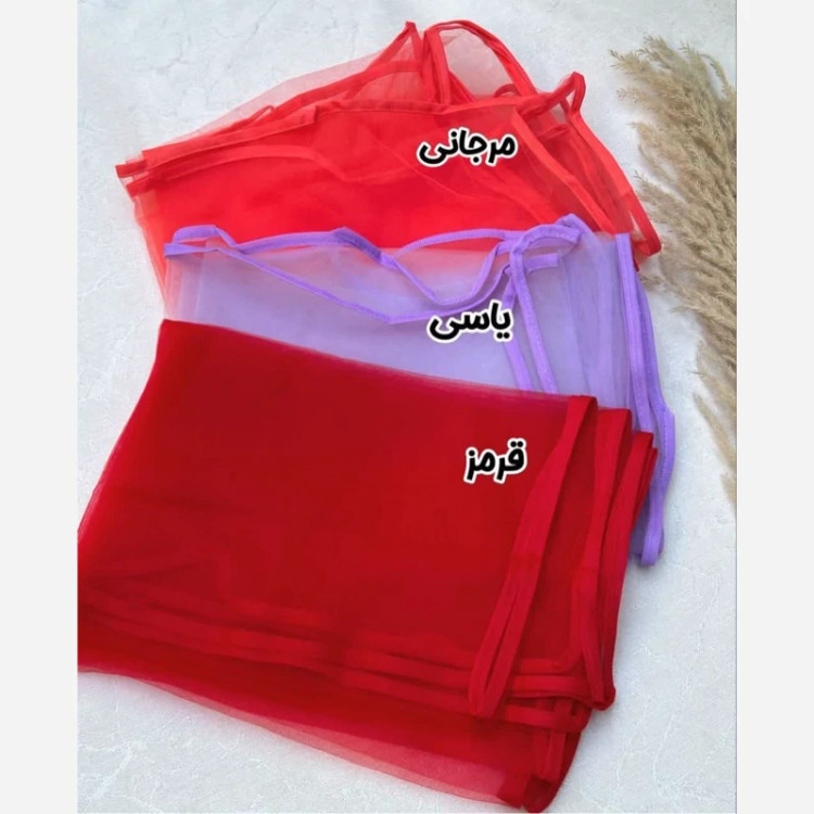 شال زنانه و دخترانه توری مجلسی با ارسال فوری