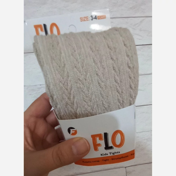 جورابشلواری بافت گندمی بچگانه سایز 9 تا 10 سال