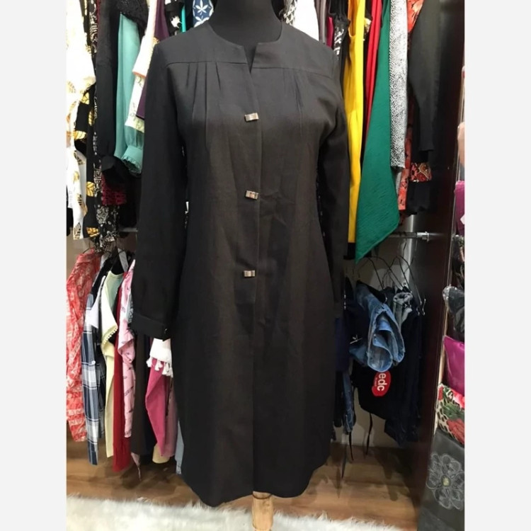 مانتو راسته ساده زنانه و دخترانه با تخفیف ویژه