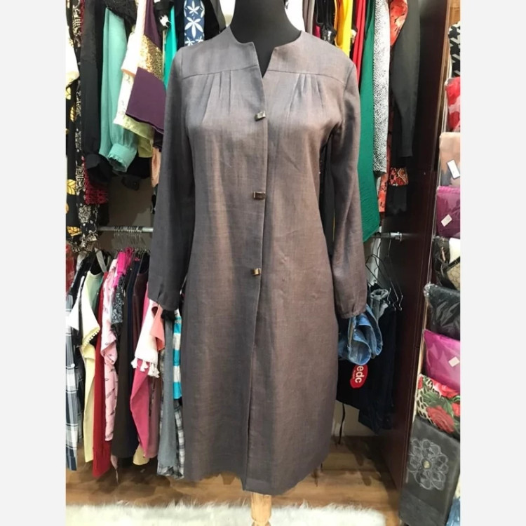 مانتو راسته ساده زنانه و دخترانه با تخفیف ویژه