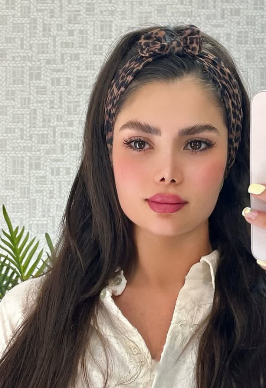 تصویر محصول هد بند پلنگی توری پاپیونی زنانه و دخترانه
