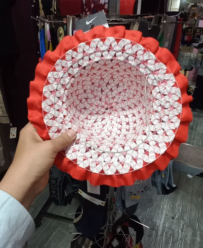 کلاه حصیری بچگانه دخترانه با ارسال فوری