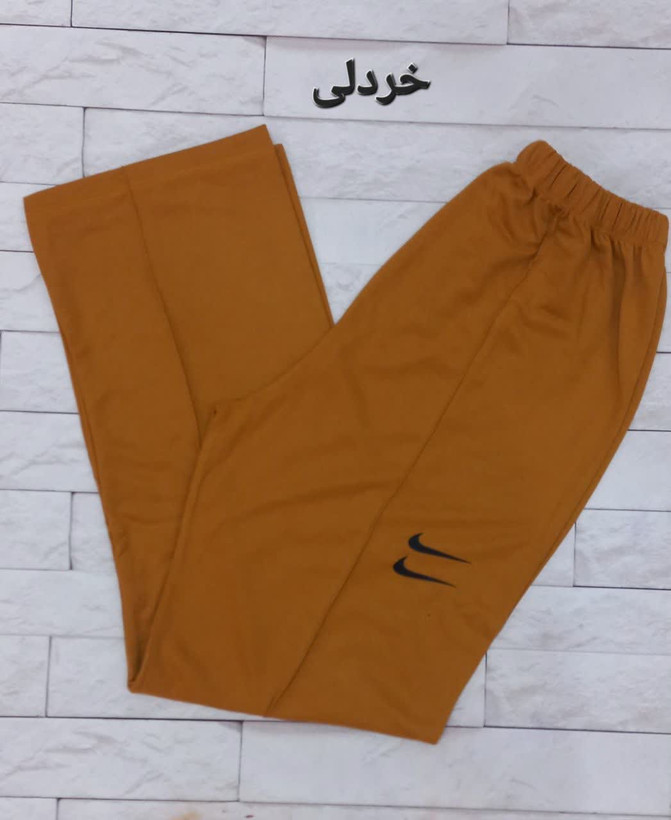 شلوار بگ نایک جلو خط دار زنانه