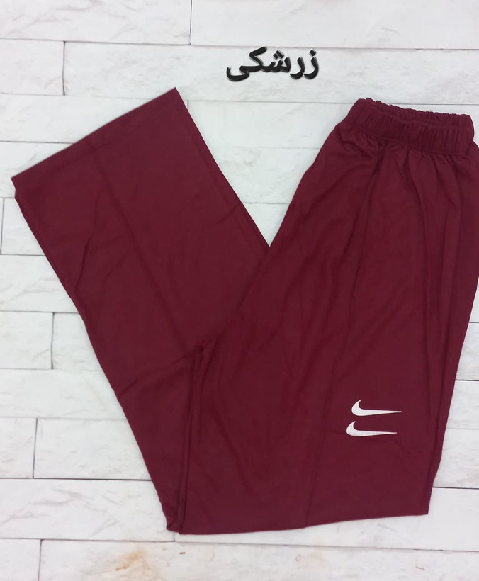شلوار بگ نایک جلو خط دار زنانه