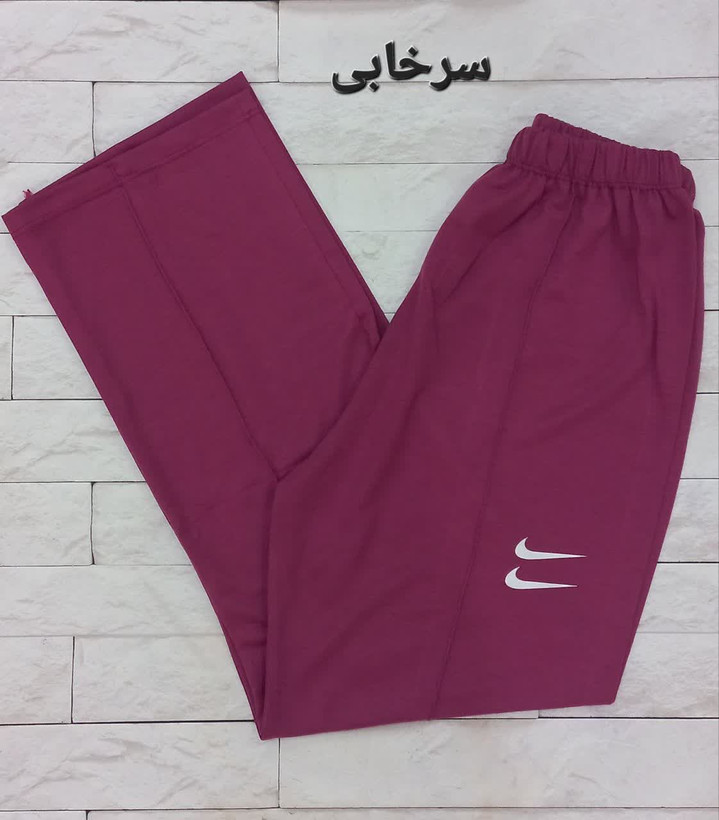 شلوار بگ نایک جلو خط دار زنانه