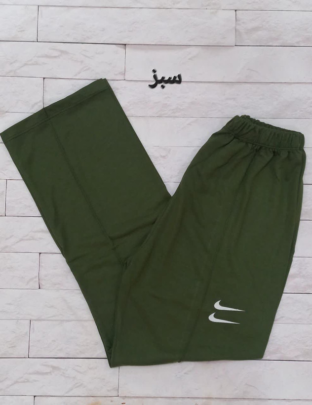 شلوار بگ نایک جلو خط دار زنانه